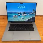 MacBook Pro 16” M1 32GB RAM 512GB SSD 91% Bateria