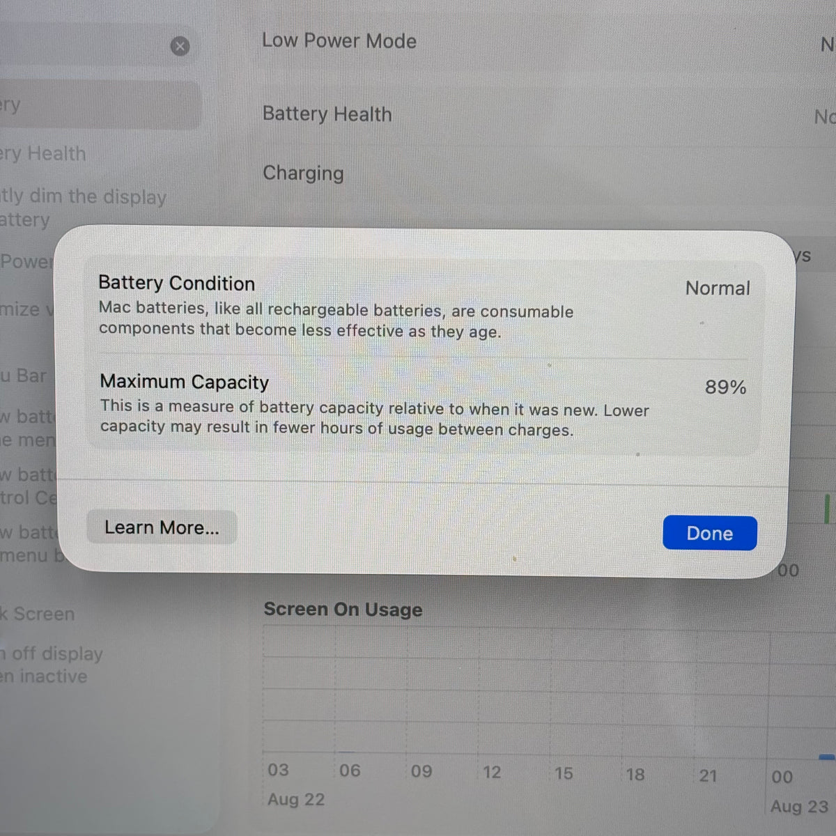 MacBook Pro 16” M1 32GB RAM 512GB SSD 89% Bateria